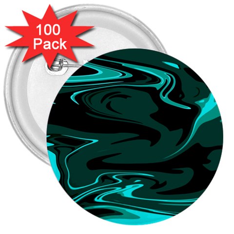 Hauntedlagoon 3  Buttons (100 pack)  from ArtsNow.com Front