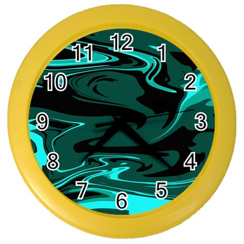 Hauntedlagoon Color Wall Clocks from ArtsNow.com Front