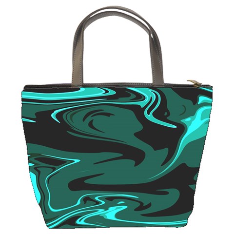 Hauntedlagoon Bucket Bags from ArtsNow.com Back