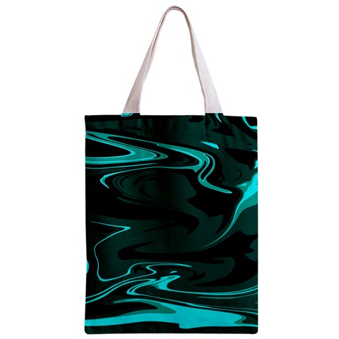 Hauntedlagoon Zipper Classic Tote Bag from ArtsNow.com Back