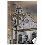 Exterior Facade Antique Colonial Church Olinda Brazil Canvas 12  x 18  