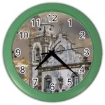 Exterior Facade Antique Colonial Church Olinda Brazil Color Wall Clocks