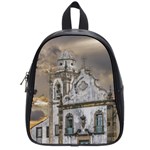 Exterior Facade Antique Colonial Church Olinda Brazil School Bags (Small) 