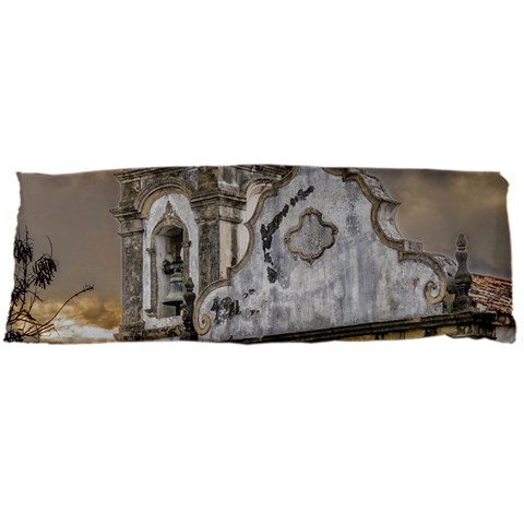 Exterior Facade Antique Colonial Church Olinda Brazil Body Pillow Case Dakimakura (Two Sides) from ArtsNow.com Back