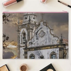 Exterior Facade Antique Colonial Church Olinda Brazil Cosmetic Bag (XXXL)  from ArtsNow.com Back