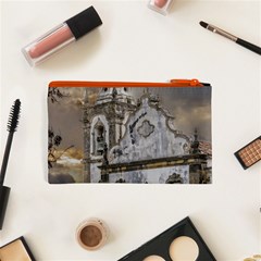 Exterior Facade Antique Colonial Church Olinda Brazil Cosmetic Bag (XS) from ArtsNow.com Back