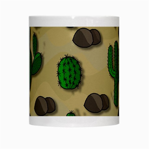 Cactuses White Mugs from ArtsNow.com Center