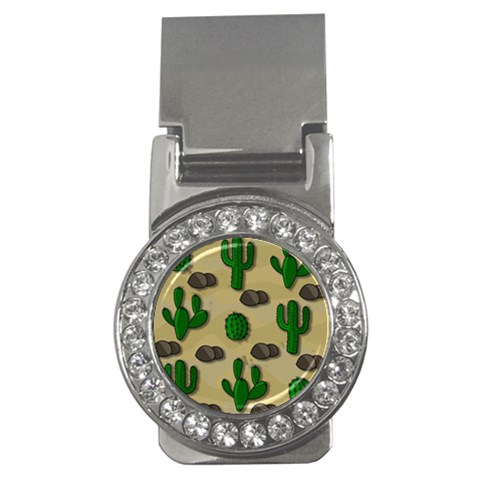 Cactuses Money Clips (CZ)  from ArtsNow.com Front