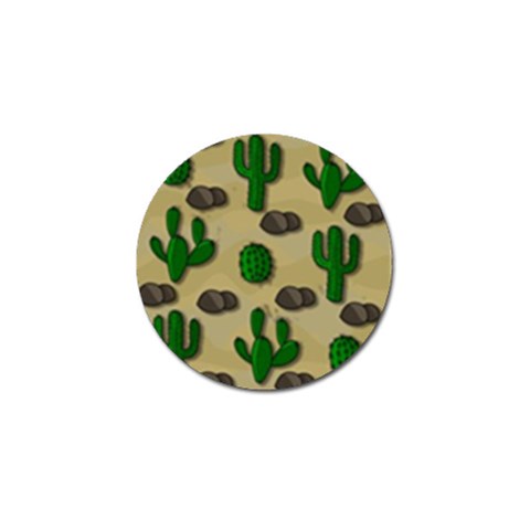 Cactuses Golf Ball Marker from ArtsNow.com Front