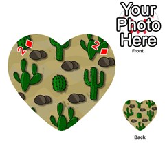 Cactuses Playing Cards 54 (Heart)  from ArtsNow.com Front - Diamond2