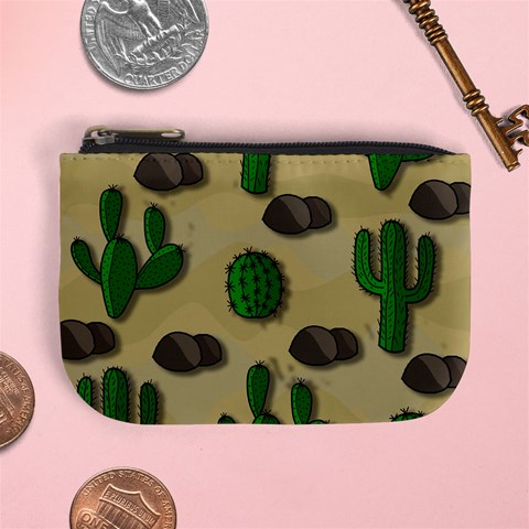 Cactuses Mini Coin Purses from ArtsNow.com Front