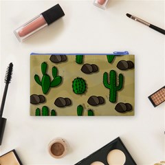 Cactuses Cosmetic Bag (Small)  from ArtsNow.com Back