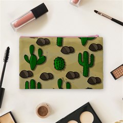 Cactuses Cosmetic Bag (Medium)  from ArtsNow.com Back