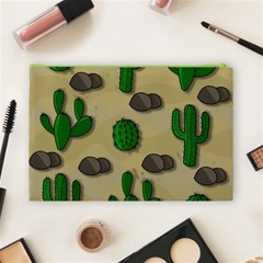 Cactuses Cosmetic Bag (Large)  from ArtsNow.com Back