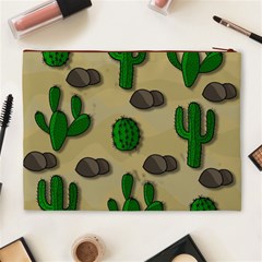 Cactuses Cosmetic Bag (XL) from ArtsNow.com Back