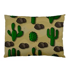 Cactuses Pillow Case (Two Sides) from ArtsNow.com Front