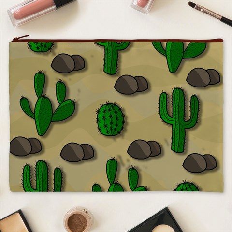 Cactuses Cosmetic Bag (XXXL)  from ArtsNow.com Front