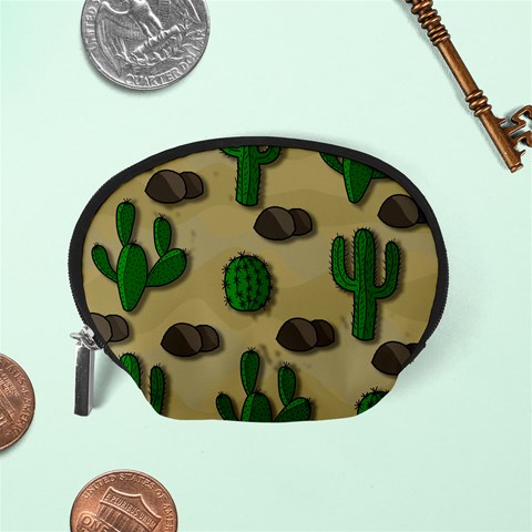 Cactuses Accessory Pouches (Small)  from ArtsNow.com Back