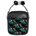 Christmas Lights Girls Sling Bag