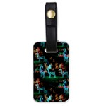 Christmas Lights Luggage Tag (one side)