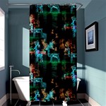 Christmas Lights Shower Curtain 36  x 72  (Stall)