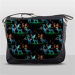 Christmas Lights Messenger Bag