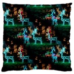 Christmas Lights Large Cushion Case (One Side)