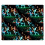 Christmas Lights Double Sided Flano Blanket (Small)