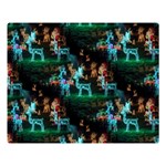 Christmas Lights Double Sided Flano Blanket (Large)