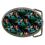 Christmas Lights Belt Buckle