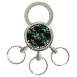 Christmas Lights 3-Ring Key Chain