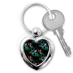 Christmas Lights Key Chain (Heart)