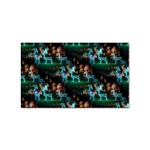 Christmas Lights Sticker (Rectangular)