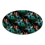 Christmas Lights Magnet (Oval)