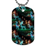 Christmas Lights Dog Tag (One Side)