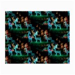 Christmas Lights Small Glasses Cloth