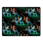 Christmas Lights Fleece Blanket (Small)