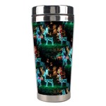 Christmas Lights Stainless Steel Travel Tumbler