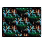 Christmas Lights Double Sided Fleece Blanket (Small)