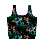 Christmas Lights Full Print Recycle Bag (M)