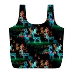 Christmas Lights Full Print Recycle Bag (L)