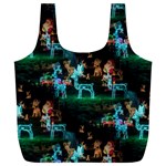 Christmas Lights Full Print Recycle Bag (XL)