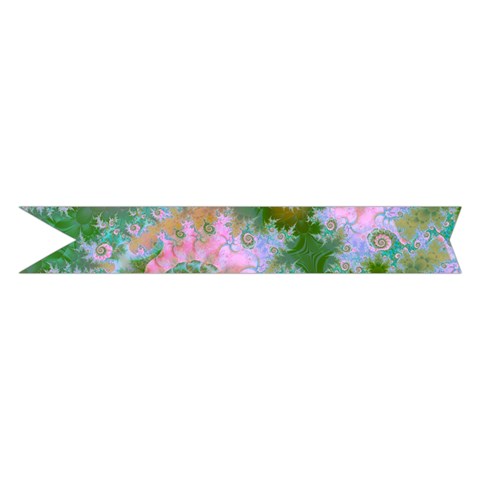 Rose Forest Green, Abstract Swirl Dance Midi Wrap Pencil Skirt from ArtsNow.com Hem