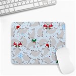 christmas  Manatee Small Mousepad