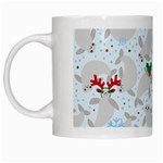 christmas  Manatee White Mug