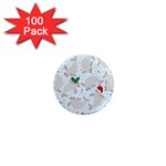 christmas  Manatee 1  Mini Magnet (100 pack) 