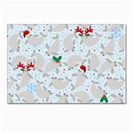 christmas  Manatee Postcards 5  x 7  (Pkg of 10)