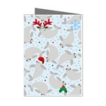 christmas  Manatee Mini Greeting Cards (Pkg of 8)