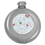 christmas  Manatee Hip Flask (5 oz)