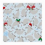 christmas  Manatee Medium Glasses Cloth (2 Sides)